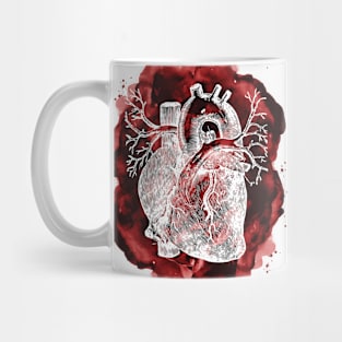 A Bleeding Heart Mug